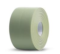 Strisce di nastro sigillante per vasca da doccia Adesivo da parete impermeabile autoadesivo in PVC per guarnizione da cucina per bagno Striscia di mastice per lavello a prova di muffa-verde,2.2CM(0.8