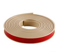 Strisce di protezione per bordi in gomma TPE a forma di U, 1 m, per protezione dei mobili, per angoli del tavolo, forte flessibilità (beige, 20 mm)