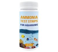 Strisce di prova 'ammoniaca per acquario - Kit di test 'acqua 'acquario da 50 pezzi, strisce di prova 'ammoniaca, carta da prova 'acqua | Test 'acqua senza pericolo per