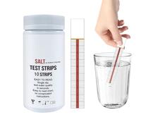 Strisce Di Prova Del Sale | Easy Water Testing Paper Strip Hot Hot Spa Spazzo Di Rilevamento Della Piscina Analisi 'acqua Potabile | Livello Di Sale Di Cloro Rapido Verifica Per La Piscina