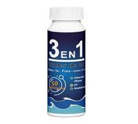 Strisce Di Prova Della Piscina 3-I N-1, Ampia Gamma, 3,6x3,6x9,6 Cm, Kit Di Bilanciamento 'acqua, Strisce Di Test Del PH, Risultati Rapidi, Per Manutenzione Della Vasca Calda Per Nuoto D'acqua Dol
