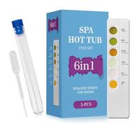 Strisce di prova dell'acqua complete con facile da leggere, adatte per la valutazione del cloro Home Pool & Lab