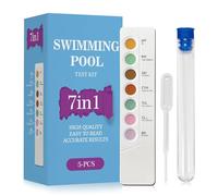 Strisce di prova dell'acqua complete con facile da leggere, adatte per la valutazione del cloro Home Pool & Lab