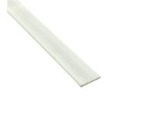 Strisce di rinforzo quadrate piatte in plastica rinforzata con vetro | Bianco Verde, Dimensioni multiple, Rinforzi strutturali(10x1x500mm)