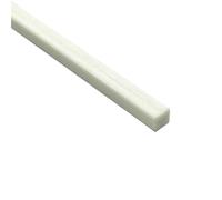 Strisce di rinforzo quadrate piatte in plastica rinforzata con vetro | Bianco Verde, Dimensioni multiple, Rinforzi strutturali(12x12x500mm)