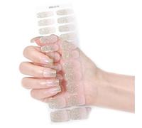 Strisce di smalto per unghie francesi adesivi per unghie gel francesi strisce per unghie gel per unghie involucri per unghie decorazione artistica per donna gel francesi adesivi per unghie gel strisce