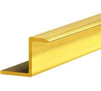 Strisce di Soglia in Ottone per Porte con Processo Spazzolato, Strisce di Copertura per Fessure del Pavimento Vil Facili da Pulire, Copertura per Rifilatura del Bordo della Piastrel, 10mmx16.5mm