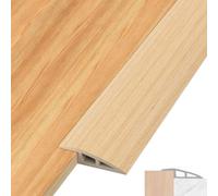 Strisce di soglia per porte, strisce di transizione per pavimenti autoadesive, 100 cm, impermeabili, per pavimenti, moquette, striscia di soglia in rovere per bordi laminati di transizione delle