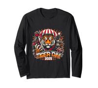 Strisce di speranza: tributo alla tigre 2025 Maglia a Manica