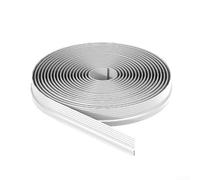 Strisce di tenuta a triplo strato per scorrimento che offrono un funzionamento regolare e una forte resistenza alla deformazione, per l'inverno Per esigenze antivento e insonorizzate (bianco)