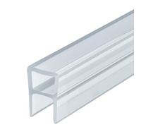 Strisce di tenuta impermeabili in silicone robusto per porte in vetro per mantenere pulito e sicuro l'ambiente del bagno Hotel doccia guarnizione porta