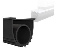 Strisce di tenuta in gomma multiuso per porte finestre garage impediscono la perdita di calore migliorano la comoda applicazione semplice striscia di tenuta inferiore della porta del garage