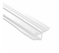 Strisce di tenuta in gomma siliconica FU a forma di h da 1 m, 6-12 mm, guarnizione per finestre, guarnizioni per porte in vetro, accessori per il bagno, forma a h da 6 mm