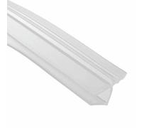 Strisce di tenuta in gomma siliconica FU a forma di h da 6-12 mm, 1 m, guarnizione per finestre, guarnizioni per porte in vetro, accessori per il bagno, forma a h da 8 mm