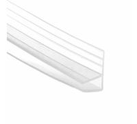 Strisce di tenuta in gomma siliconica FU a forma di h da 6-12 mm, 1 m, guarnizione per finestre, guarnizioni per porte in vetro, accessori per il bagno, forma a F da 6 mm
