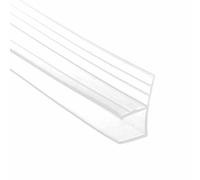 Strisce di tenuta in gomma siliconica FU a forma di h da 6-12 mm, guarnizione per finestre, guarnizioni per porte in vetro, accessori per il bagno, forma a F da 10 mm