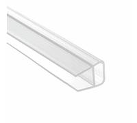 Strisce di tenuta in gomma siliconica FU a forma di h da 6-12 mm, guarnizione per finestre, guarnizioni per porte in vetro, accessori per il bagno, forma a U da 10 mm