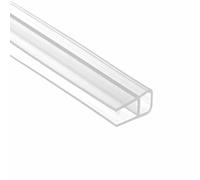 Strisce di tenuta in gomma siliconica FU a forma di h da 6-12 mm, guarnizione per finestre, guarnizioni per porte in vetro, accessori per il bagno, forma a U da 6 mm