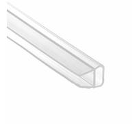 Strisce di tenuta in gomma siliconica FU a forma di h da 6-12 mm, guarnizione per finestre, guarnizioni per porte in vetro, accessori per il bagno, forma a U da 8 mm