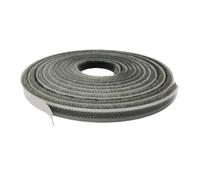 Strisce di tenuta per finestre, protezione , protezione dalle intemperie, autoadesivo, per finestre scorrevoli, lato telaio della porta, spessore 0,28 x 0,24 pollici, forte