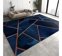 Strisce Di Trama Geometrica Astratta Morbido Tappeto Per Sala Da Pranzo Stampato In 3D 90 X 150 Cm - Tappeto Antiscivolo A Pelo Corto - Zerbino Decorativo Per La Casa - Antimacchia, Non /837500627472