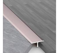 Strisce di transizione per pavimenti in alluminio, spessore 1-1,2 mm, resistenti, per pavimenti in laminato, in vinile, strisce divisorie piatte per coprire gli spazi vuoti (viola