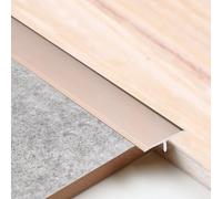 Strisce di transizione per pavimento, in alluminio, modanatura a T, in alluminio, 15, 20, 33, larghezza 40 mm, rivestimento bordo porta (oro, lunghezza 900 x larghezza 20 mm)