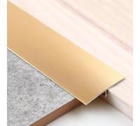 Strisce di transizione per pavimento, in alluminio, modanatura a T, in alluminio, 15, 20, 33, larghezza 40 mm, rivestimento bordo porta (oro, lunghezza 900 x larghezza 40 mm)