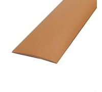 Strisce di transizione protettive per pavimenti, per bordi senza cuciture, perfette per pavimenti in legno e gomma (marrone chiaro)