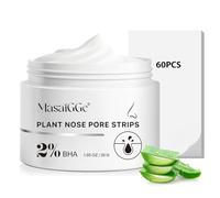 Strisce e maschera per rimozione punti neri, 30 g, 60 pezzi, strisce per pori per naso e viso, pulizia profonda e rimovibile, per uomini e donne, tutti i tipi di pelle