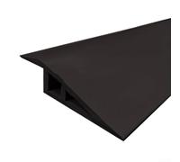 Strisce flessibili da 1 m per moquette, per passaggio tra i pavimenti e ridurre le differenze di altezza in modo sicuro (nero)