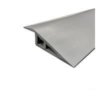 Strisce flessibili in PVC per soglia per pavimento per la gestione delle differenze di altezza e finiture estetiche (grigio)
