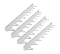 Strisce flessibili in silicone, resistenti al calore, lavabili in lavastoviglie, per spazi tra il bancone della cucina e la stufa (trasparenti)