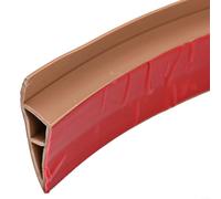 Strisce flessibili per moquette, 1 m, per passaggio tra i pavimenti e ridurre le differenze di altezza in modo sicuro (marrone chiaro)