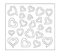 Strisce francesi Art French Tip Stickers Geometria Francese Adesivi Autoadesivi per Francese