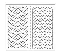 Strisce francesi Art French Tip Stickers Geometria Francese Adesivi Autoadesivi per Francese