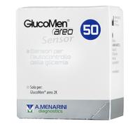 Strisce glucomen areo sensor per analisi del glucosio 50 pezzi