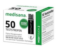 MEDISANA 50x Strisce per Misurazione Glicemia Per Blutzuckerselbstbestimmung