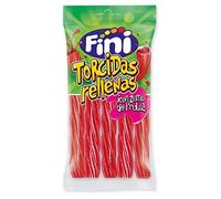 Strisce gommose intrecciate ripiene gusto fragola, 12 unità x 85 g