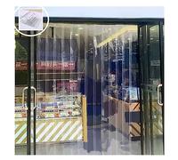 Strisce impermeabili in PVC - Tenda trasparente per isolamento personalizzabile dimensioni 180 x 210 cm ideale per negozi fabbriche e frigoriferi - Tiene al caldo e risparmia energia
