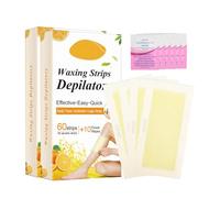 Strisce in tessuto non tessuto per cera - Strisce di cera vecchia per la depilazione con cera calda, pasta per zucchero, gambe, ascella, braccia, parti intime, corpo, rimozione dei peli del viso