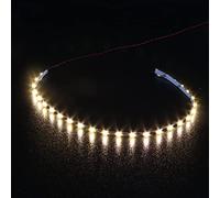 Strisce LED a luce bianca calda per illuminazione DIY/MOC (confezione da 2), set di illuminazione a LED per luci decorative compatibili con Lego e altri principali marchi di mattoncini