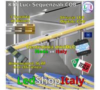 Strisce LED COB Sequenziali luci che camminano Running Led KIT completo (PROMO)