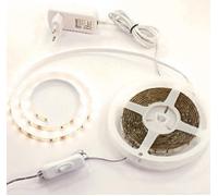 STRISCE LED - KIT STRIP LED 5 mt. IP54 - 24 W con alimentatore e interruttore