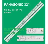 Strisce LED per Panasonic TX-32DS500B TX-32ES400B TX-32FS500B PN-EL-32-21-V0