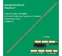 Strisce LED per TV 47'' V13 ART REV 0.4 6920L-0001C 47LA660S 47LM6700E 47LA690S