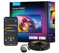 STRISCE LED RGBIC BACKLIGHT PER TV 55-65 POLLICI 3,8M ILLUMINAZIONE AMBIENTALE