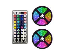 Strisce Luminose un LED Impermeabili 10M con Controller un 44 Tasti Strisce Luminose RGB Flessibili Che Cambiano Colore Spina UE