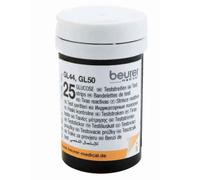 Strisce misurazione glicemia beurer per glucometro gl44/gl50/gl50evo in flacone