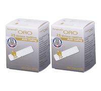 Strisce Misurazione Glicemia Linea D Oro Set da 2 2x25 pz Strisce reat